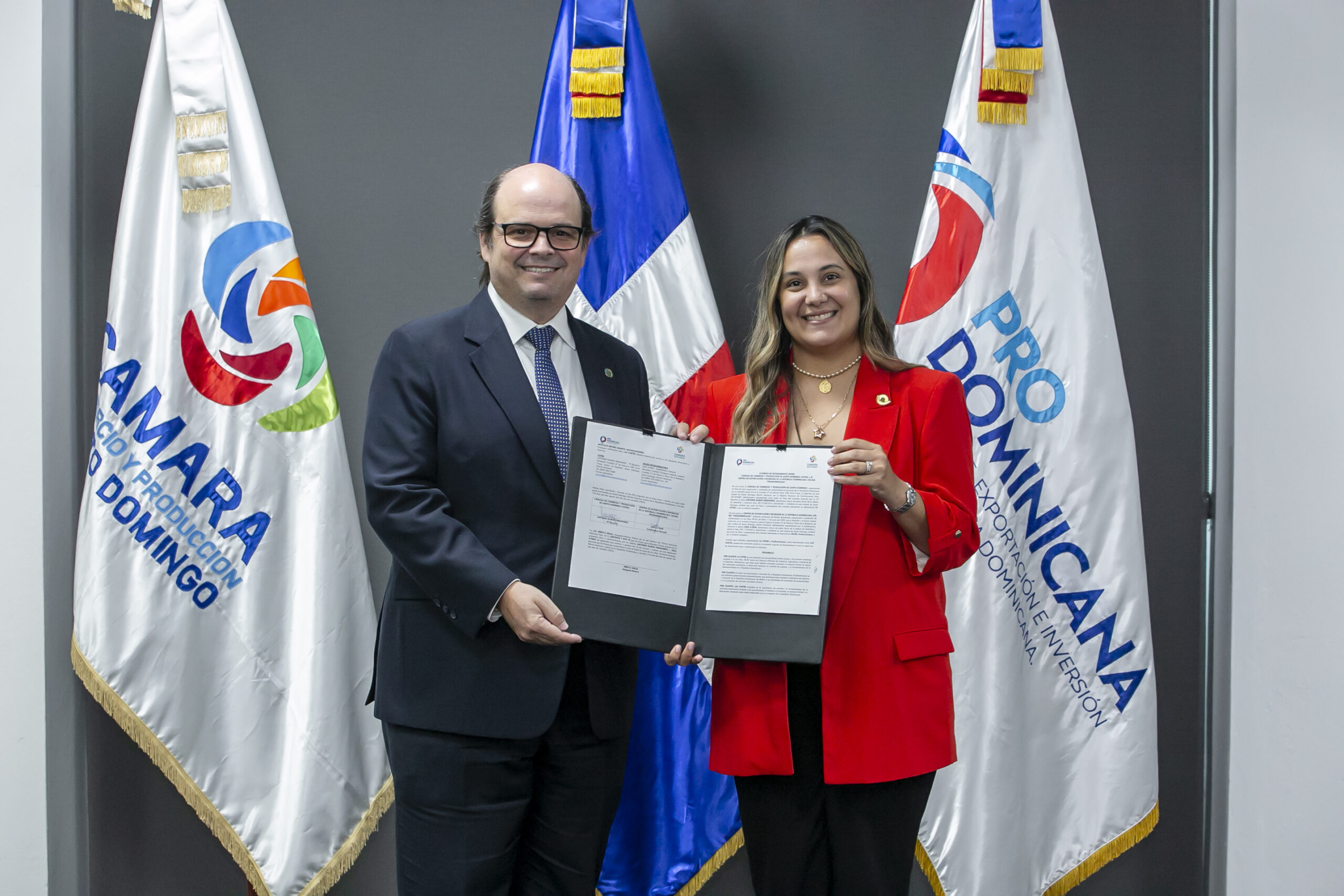 Cámara de Comercio de SD y ProDominicana acuerdan impulsar la 5ta edición de HUB 2022