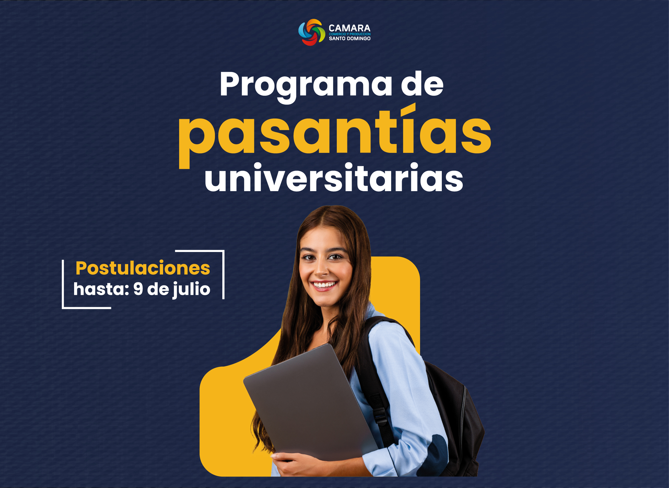 La Cámara de Comercio y Producción de Santo Domingo lanza programa de pasantías en Registro Mercantil
